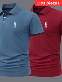 Rojo vino +Azul claro