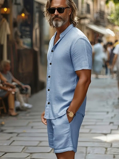 [COMPRA 1 Y LLEVATE 2] - La Costa™ | Conjunto Doble – Elegancia con Corte Relajado y Tejido Premium